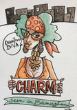 Finding a charm downtown - drawing