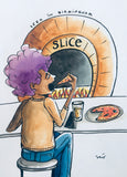 Slice - drawing