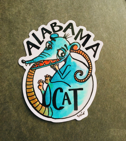 Sticker - Alabama Cat