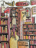 Getting lost in Reed Books - drawing